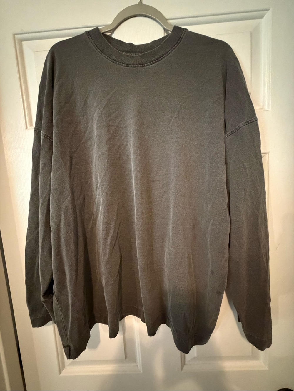 Joah Brown Vintage Cotton Long Sleeve Panel Tee